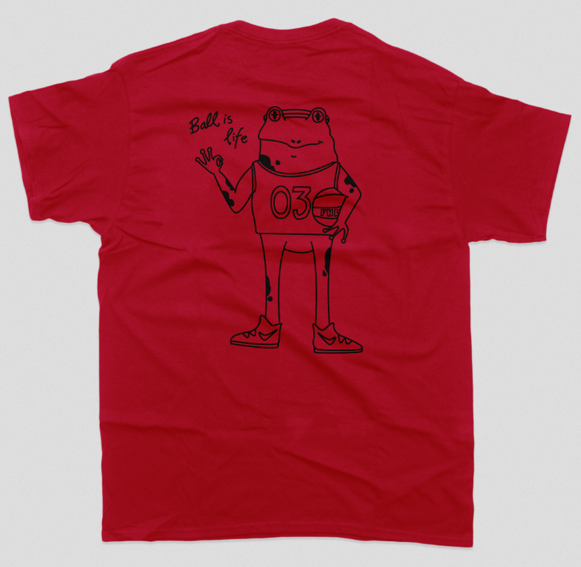 Ball is Life Frog Short-Sleeved Tee