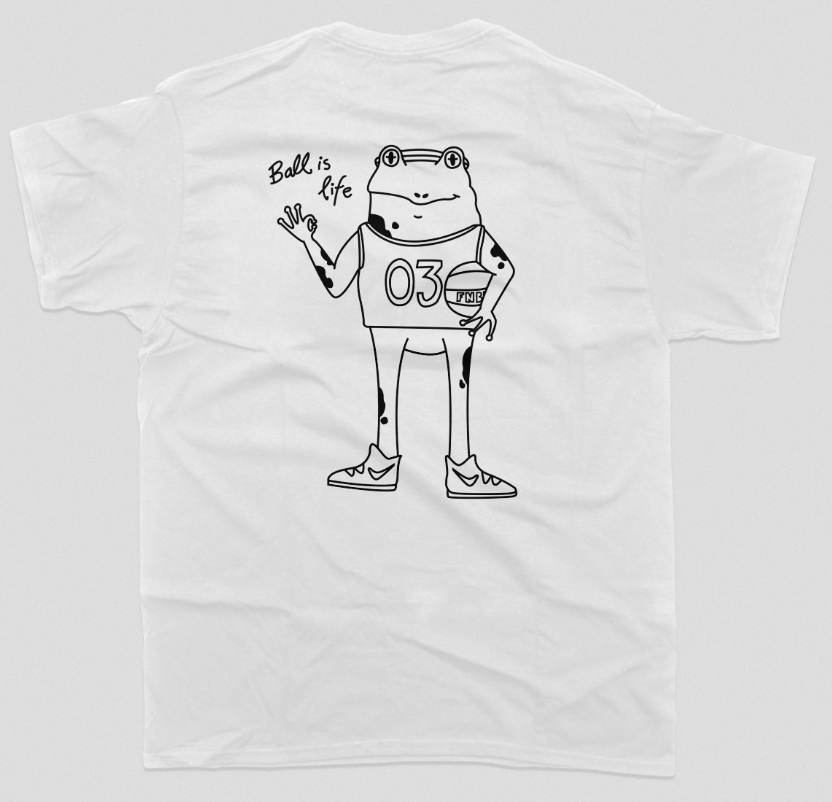 Ball is Life Frog Short-Sleeved Tee