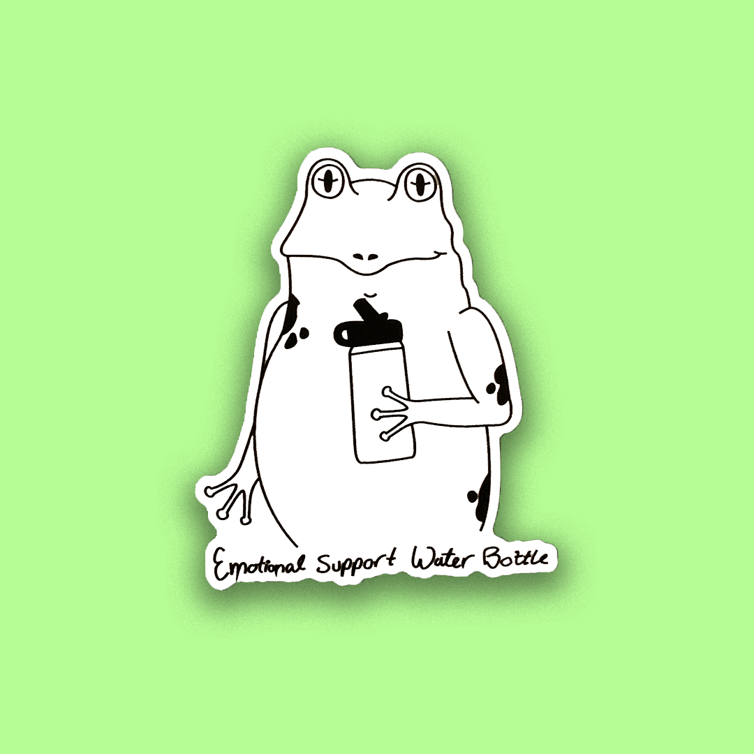 Emotional Support Sticker