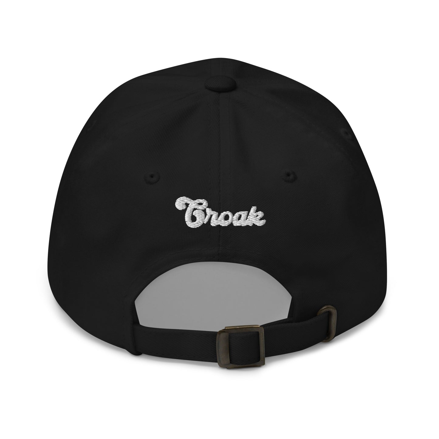 Cursive CROAK Dad Hat