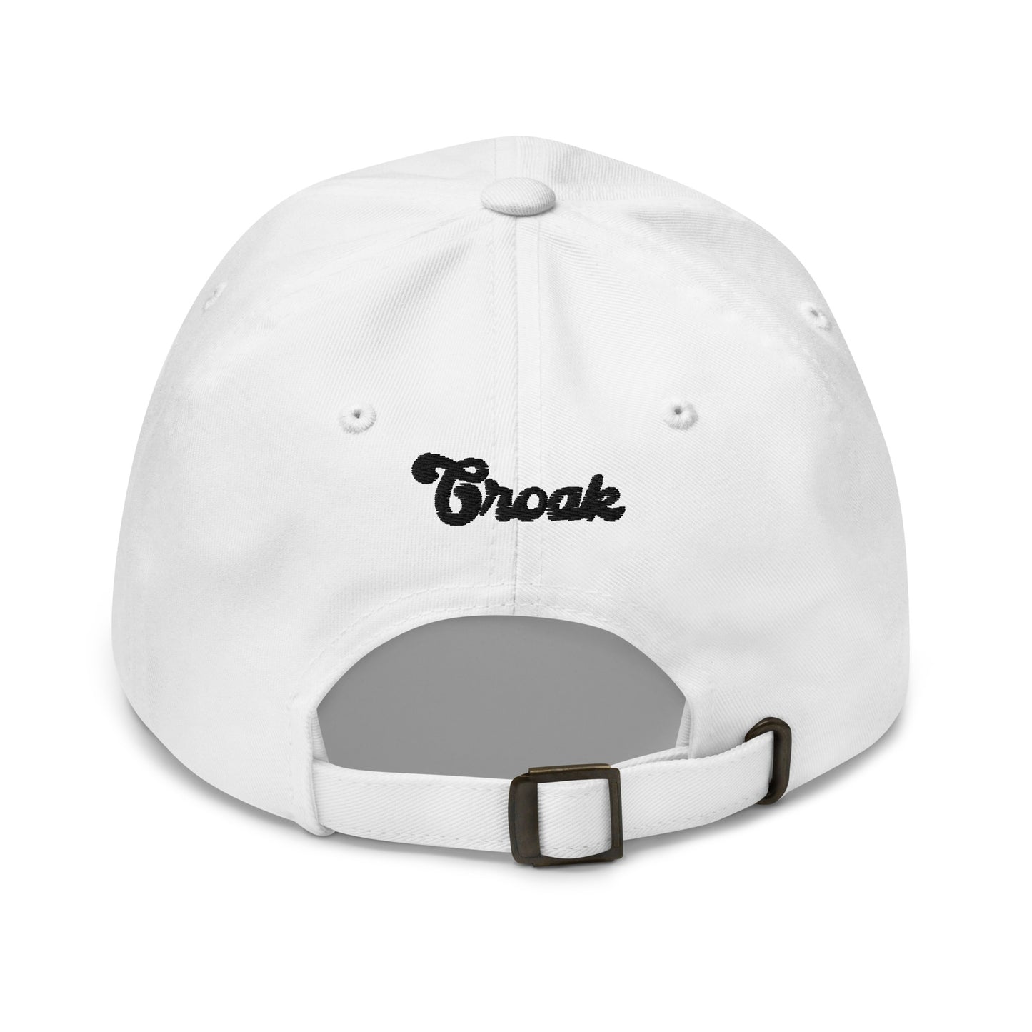 Cursive CROAK Dad Hat